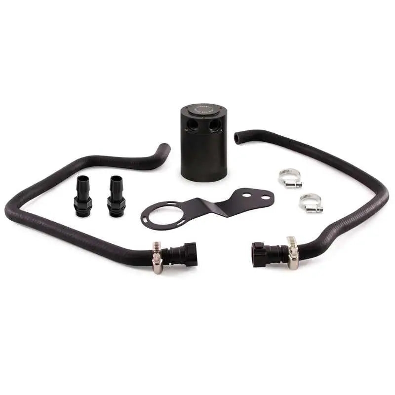 Mishimoto 2016+ Chevrolet Camaro SS Baffled Oil Catch Can Kit - Black mmbcc-cam8-16pbe