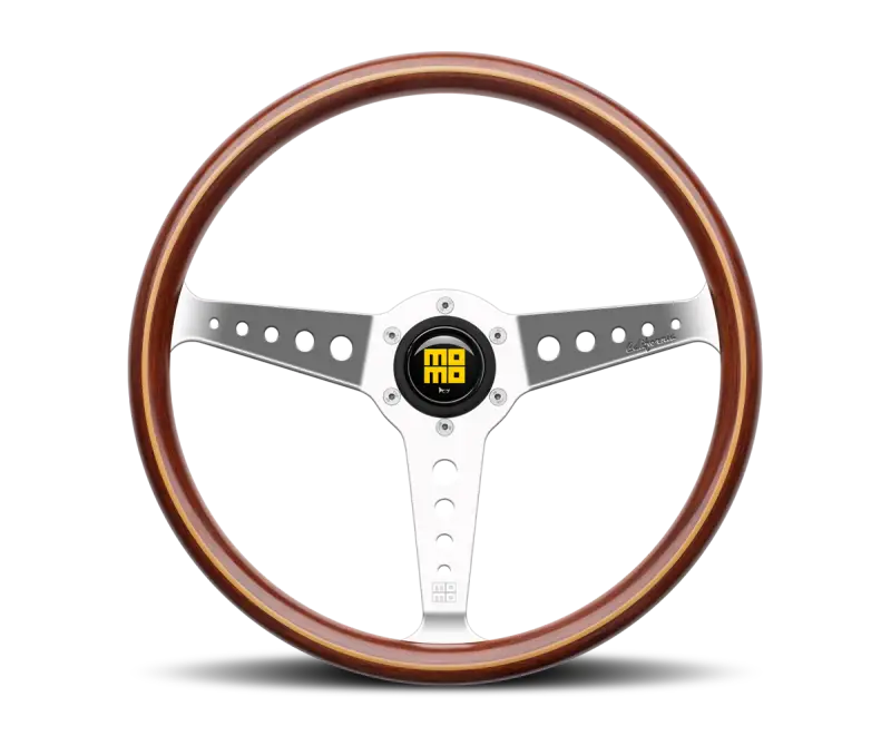 Momo California Wood Steering Wheel 360 mm - Mahogany Wood/Pol Spokes momcal36wd0p