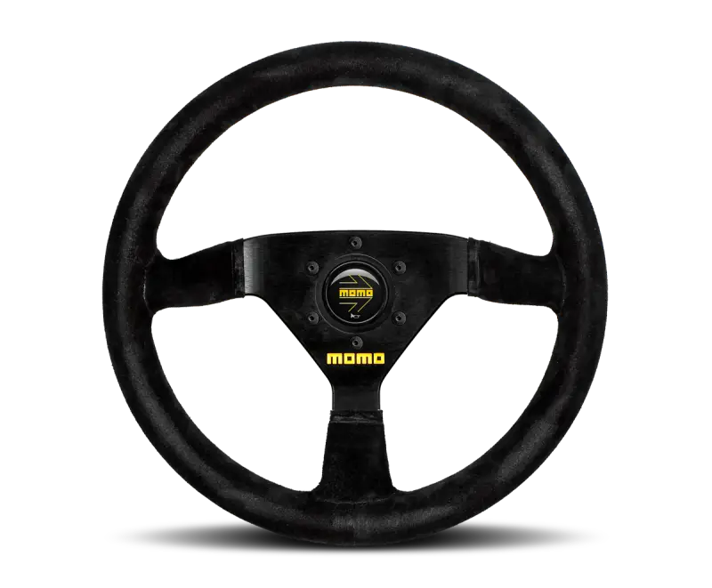 Momo MOD69 Steering Wheel 350 mm - Black Suede/Black Spokes momr1913-35s