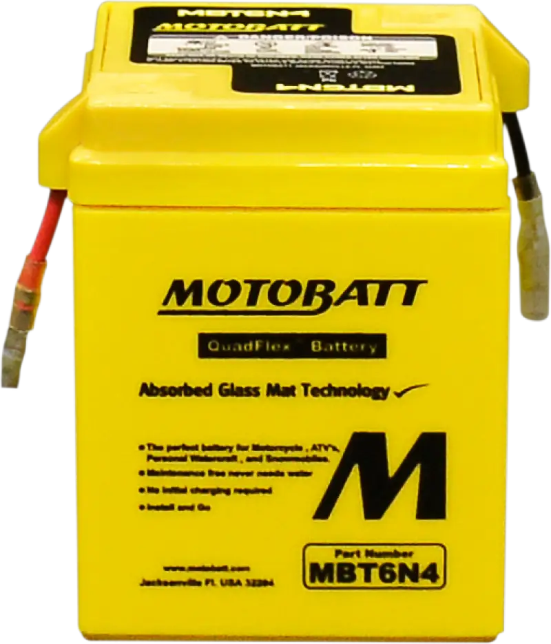 Motobatt Quadflex Sealed Battery with Advanced AGM Technology 491-1023
