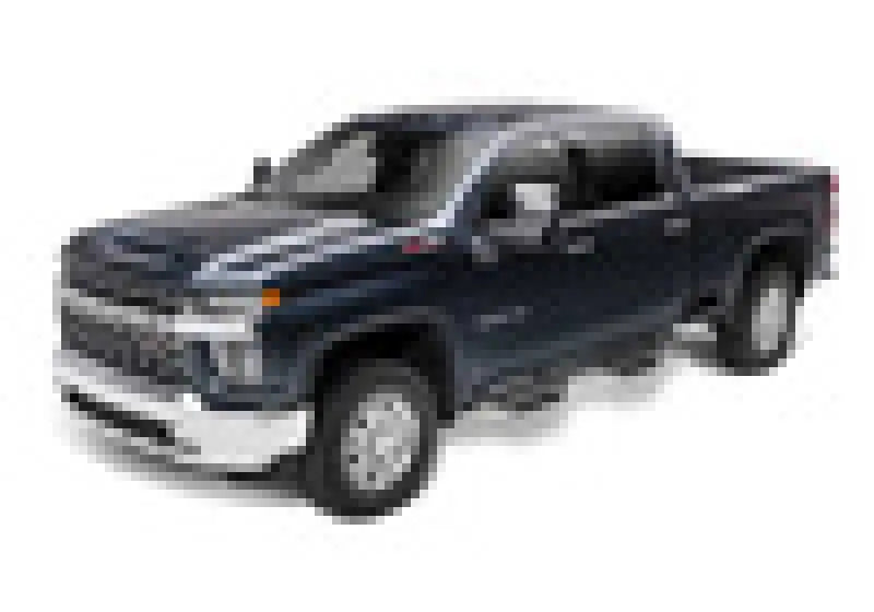 N-Fab Podium LG 2019 Chevy/GMC 1500 Crew Cab - Cab Length - Tex. Black - 3in hpc1980cc-tx