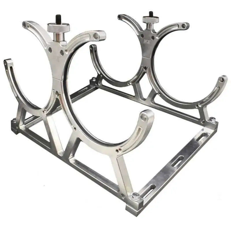 Nitrous Express Billet Bracket for Dual 10 Or 15lb N2O Bottle Incl Floor Mounts 11108d