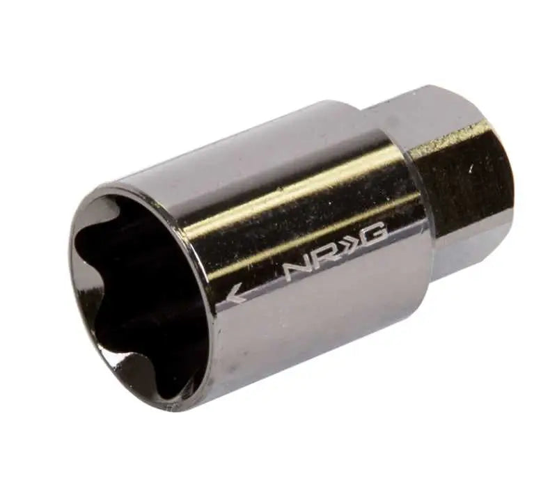 NRG Lug Nut Lock Key Socket Black Chrome 17Mm (Spare) - For Use w/LN / L40 / L41 / L01 / L10 ln-k200