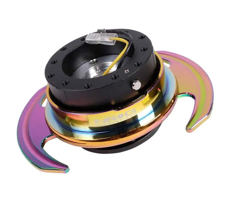 NRG Quick Release Kit Gen 3.0 - Neochrome srk-650bk-mc