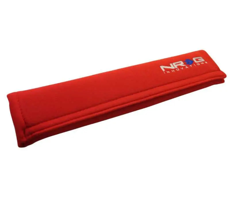 NRG Seat Belt Pads 3.5in. W x 17.3in. L (Red) Long - 1pc sbp-35rd