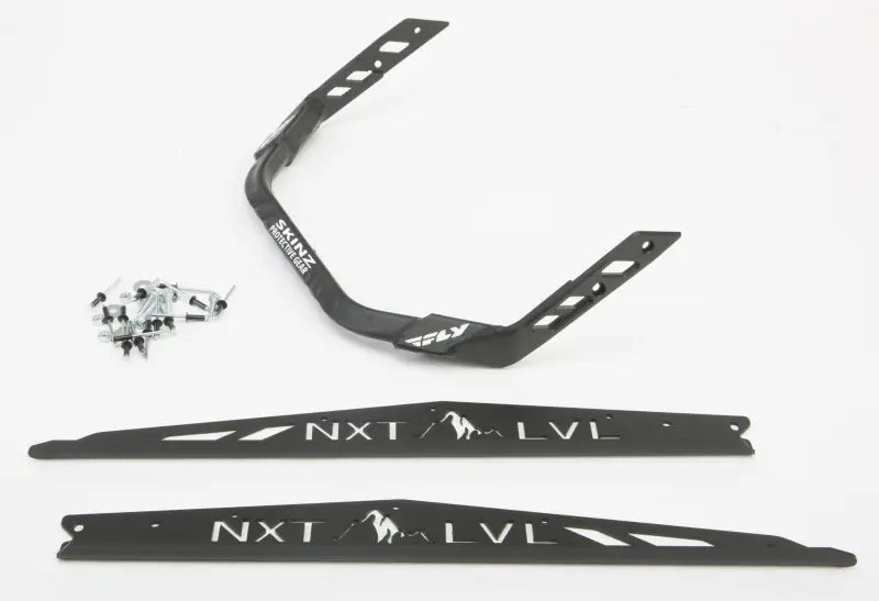 NXPRB226-FBK/BLK Pro Armor Nxt Lvl Rear Bumper Flat Blk Pol Axys Rmk 155 S/M wps-241-04047nlb