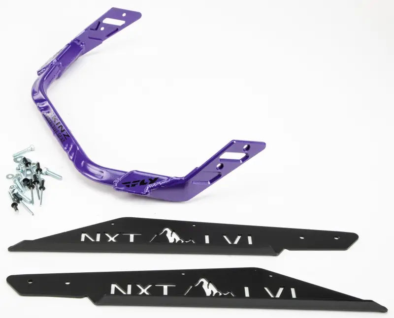 NXPRB226-FBK/PCP Pro Armor Nxt Lvl Rear Bumper Black/Plum Pol wps-241-04046nlbpcp