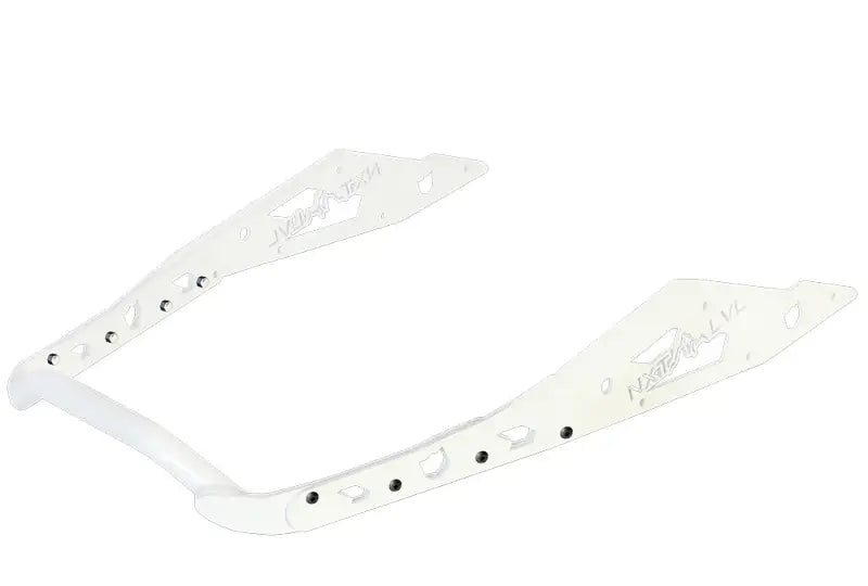 NXPRB234-WHT Pro Armor Nxt Lvl Rear Bumper Black/White Pol wps-241-04051nbwt