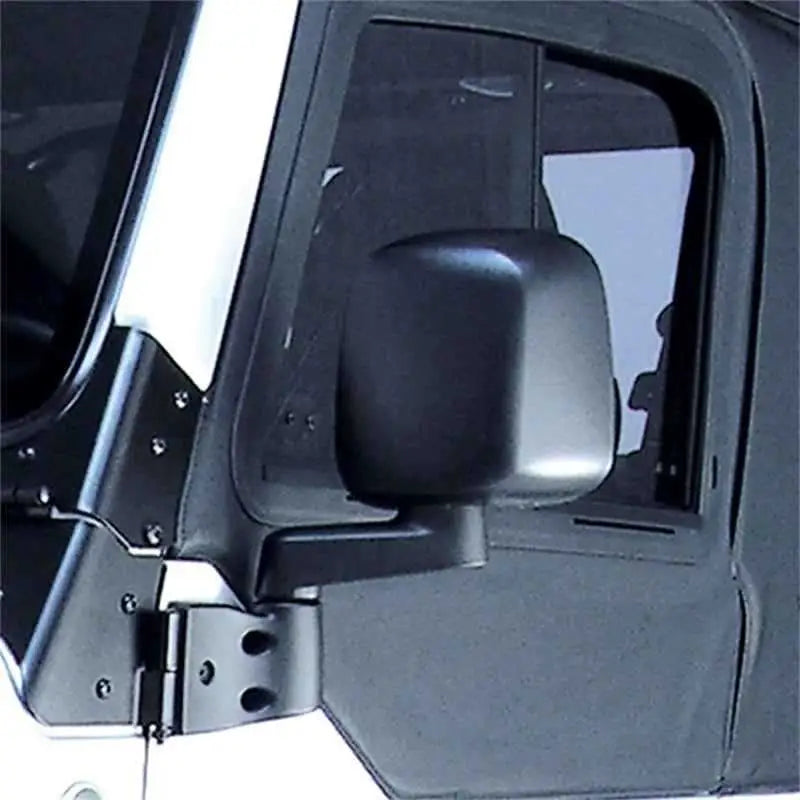 OMIX 11002.11 Door Mirror Black Left- 87-06 Jeep Wrangler 11002-11