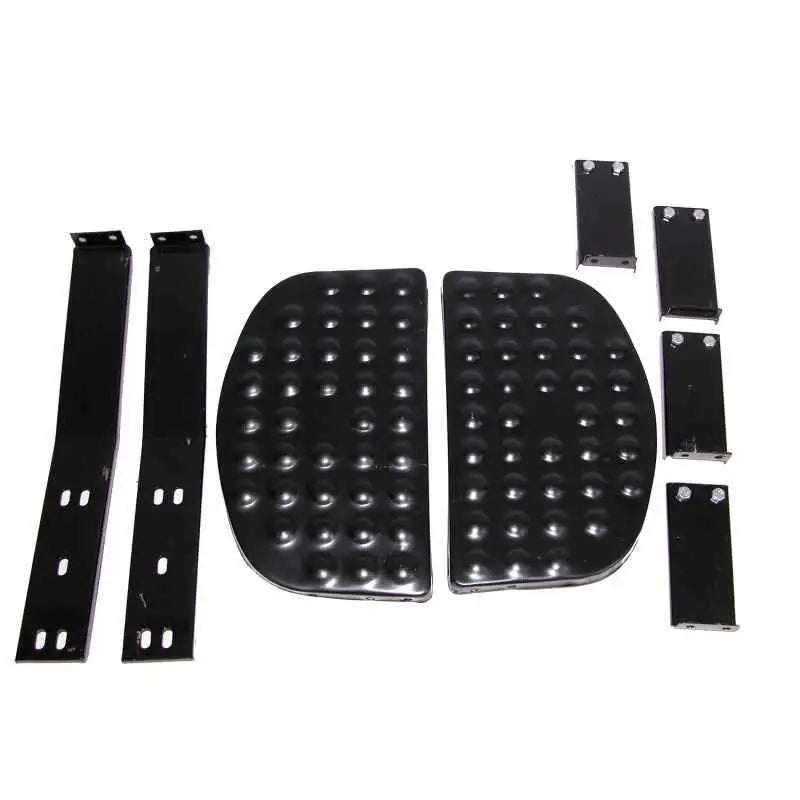 OMIX 12025.34 Side Step Kit Black Universal Application 12025-34
