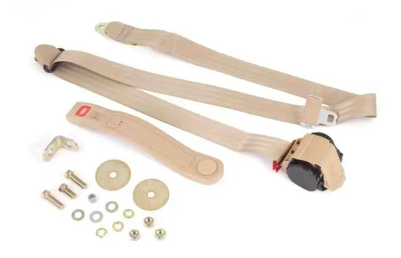 OMIX 13202.22 3-Point Seatbelt Tan 76-83 CJ5 & 87-95(YJ) 13202-22