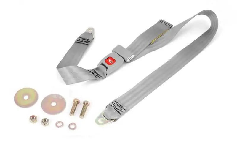 OMIX 13202.30 Lap Seat Belt Gray 87-95 Jeep Wrangler YJ 13202-30