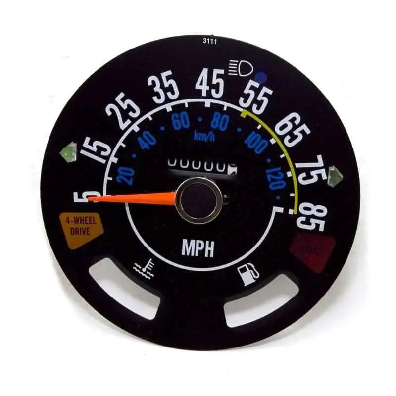 OMIX 17207.03 Speedometer 5-85 MPH 80-86 Jeep CJ Models 17207-03