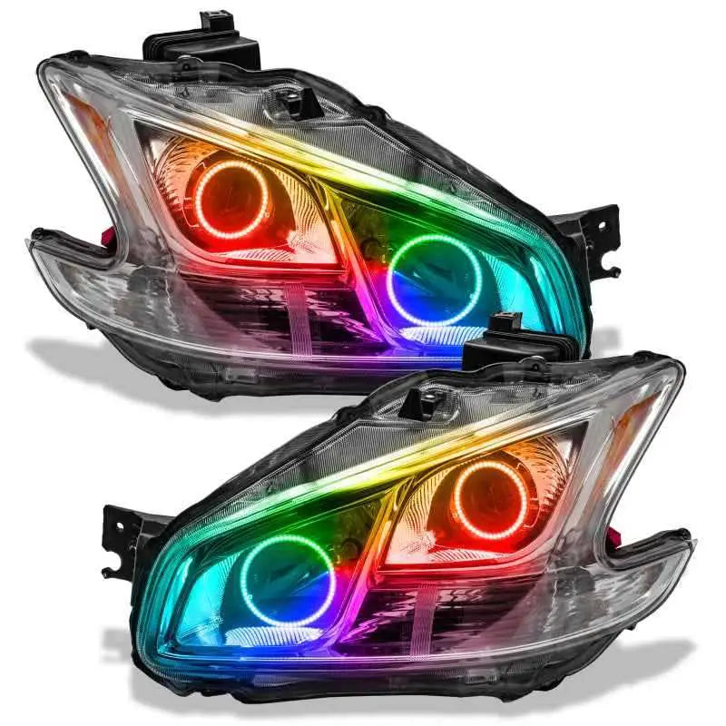 Oracle 09-13 Nissan Maxima SMD HL (Non-HID)-Chrome - ColorSHIFT w/o Controller 7177-334