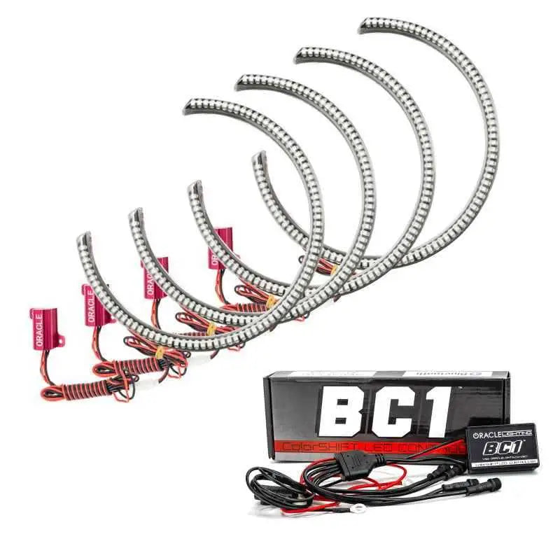 Oracle 15-21 Dodge Challenger LED Waterproof Halo Kit - ColorSHIFT - BC1 3990-335