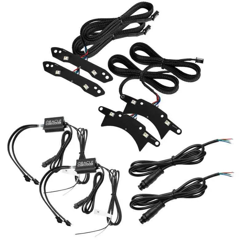 Oracle 15-21 Dodge Challenger RGB+W Headlight DRL Upgrade Kit - ColorSHIFT+W 1329-339