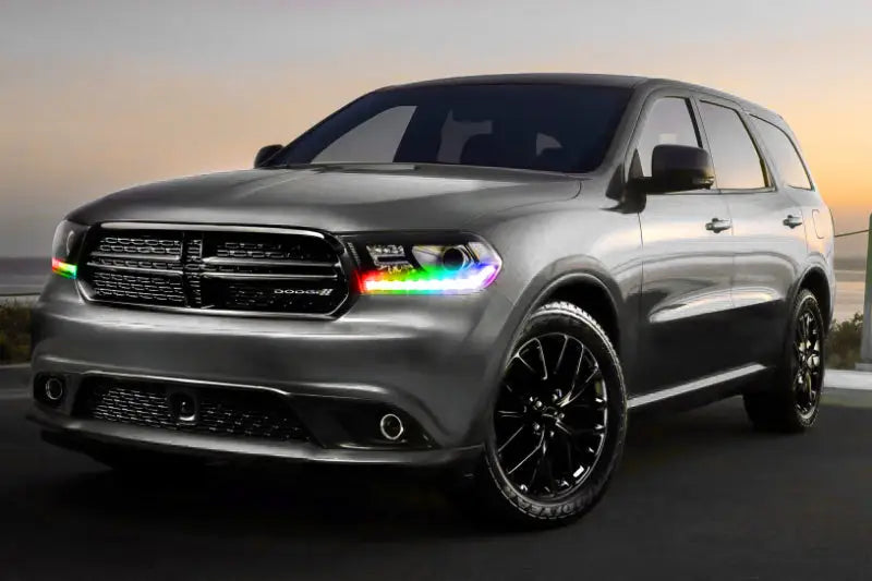 Oracle 16-20 Dodge Durango Dynamic RGB Headlight DRL Upgrade Kit - ColorSHIFT - Dynamic orl1280-332