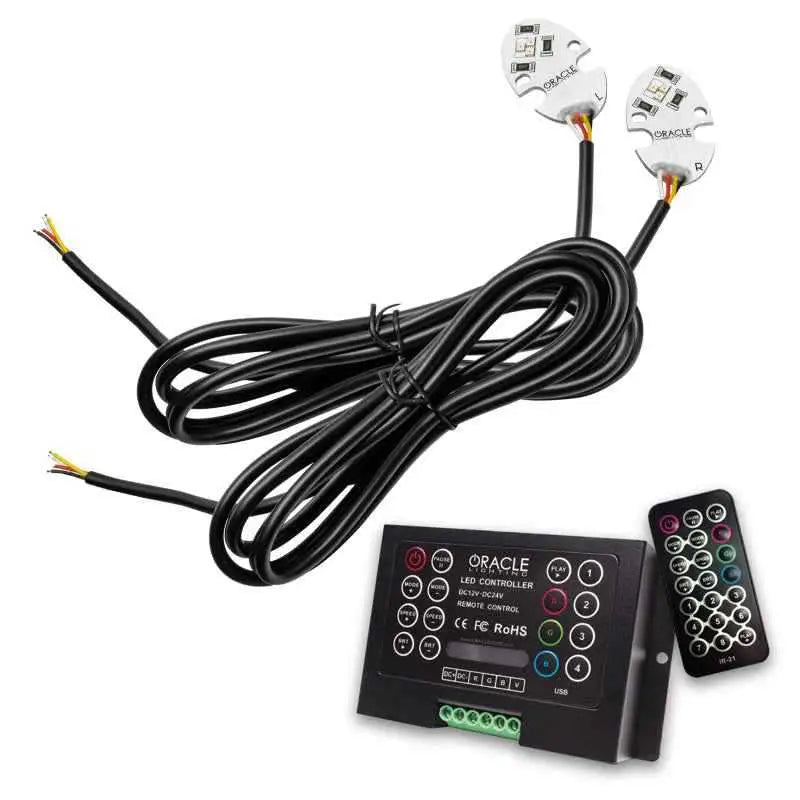 Oracle 17-21 Tesla Model 3 Headlight DRL Upgrade Kit - ColorSHIFT 2 1286-333