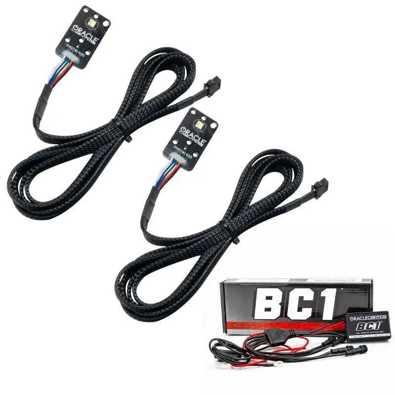 Oracle 20-21 Toyota Supra GR RGB+A Headlight DRL Upgrade Kit - ColorSHIFT w/ BC1 Controller 1400-335