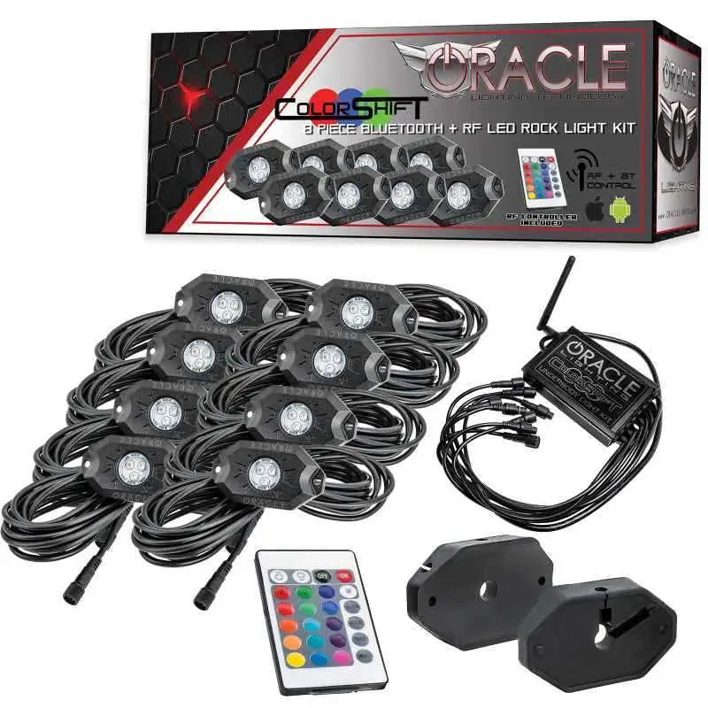 Oracle Bluetooth + RF Underbody Rock Light Kit - 8 PCS - ColorSHIFT 5819-333