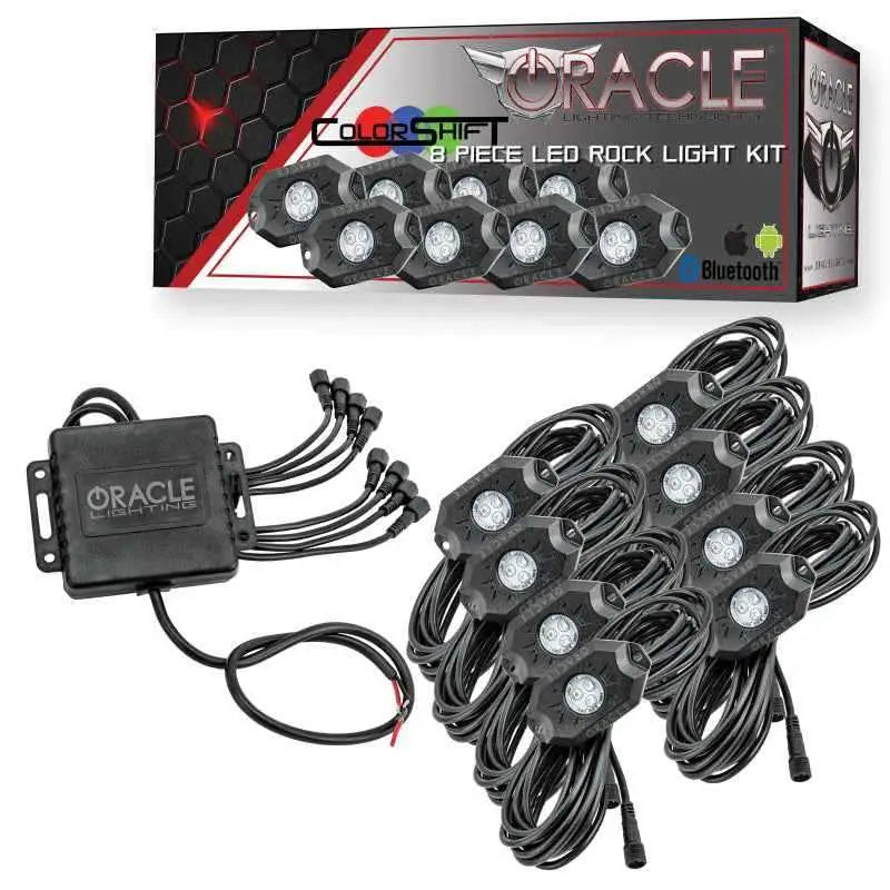 Oracle Bluetooth Underbody Rock Light Kit - 8 PCS - ColorSHIFT 5797-333