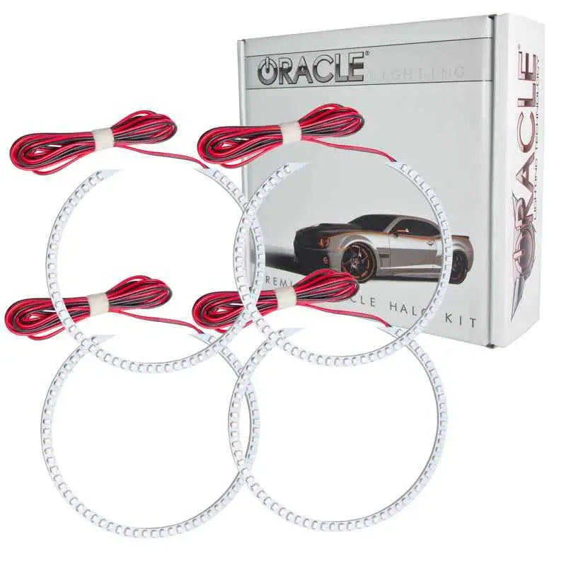 Oracle Chevrolet Camaro Non-RS 14-15 LED Dual Halo Kit Round Style - White 2387-001