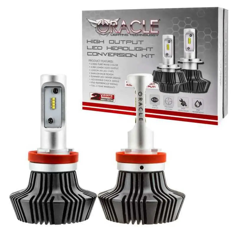 Oracle H11 4000 Lumen LED Headlight Bulbs (Pair) - 6000K 5235-001