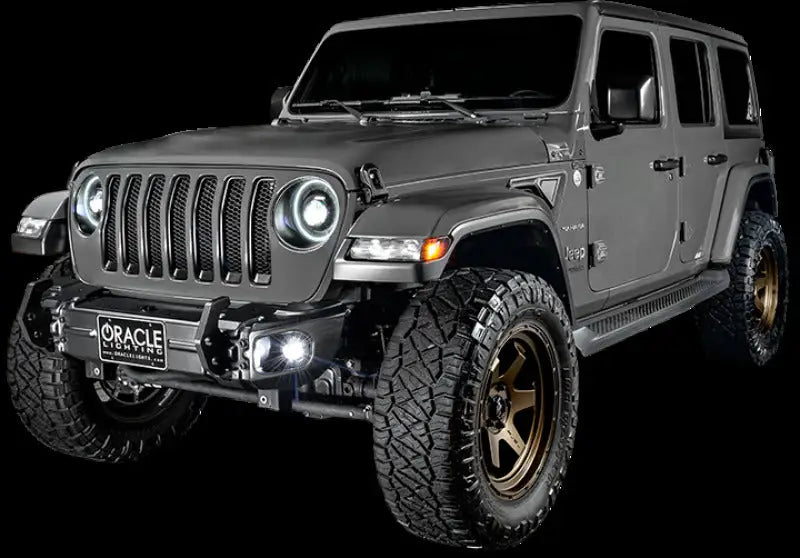 Oracle Jeep Wrangler JL/Gladiator JT Sport High Performance W LED Fog Lights - Green orl5847-004
