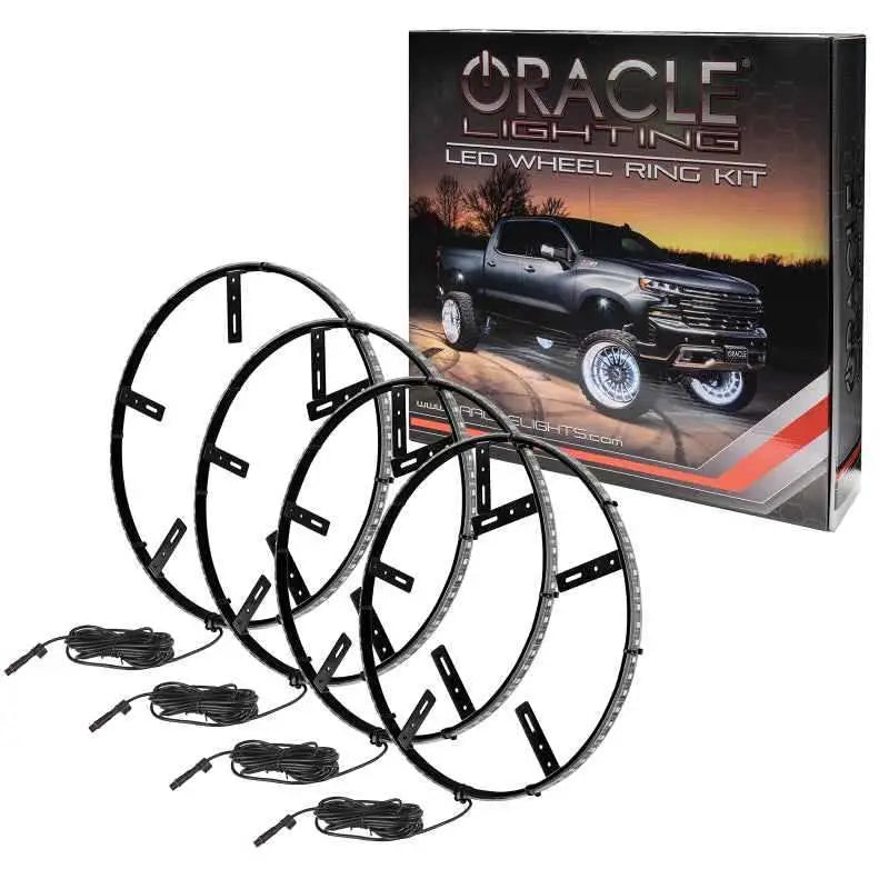 Oracle LED Illuminated Wheel Rings - White 4215-001