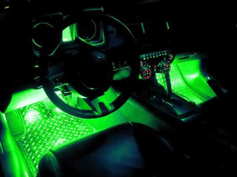 Oracle Pair 15in LED Strips Retail Pack - Green 3805-004