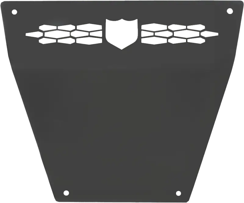 P141P363SLR Pro Armor Front Race Skid Plate Solar Black Pol wps-67-41363slr