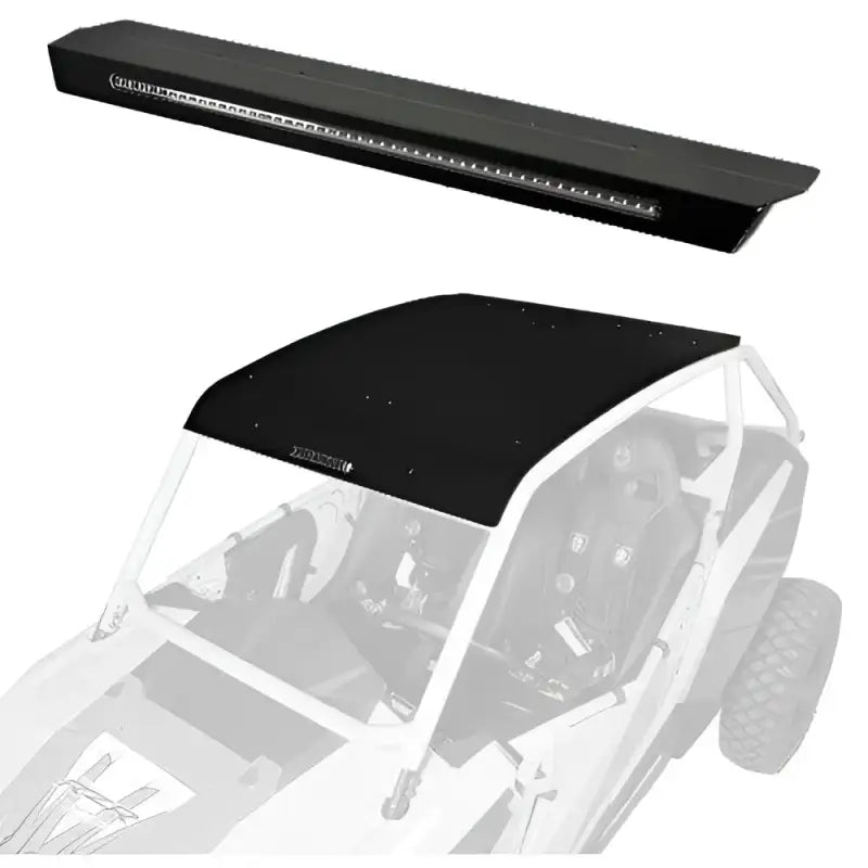 P141R123BL Pro Armor Asylum Roof W/ Light Bar Black wps-67-141123bl