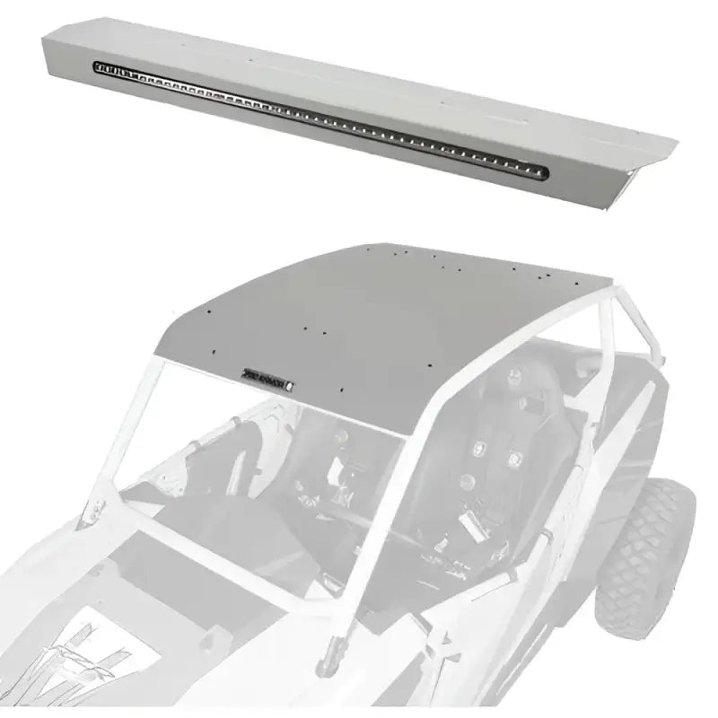 P141R123GG Pro Armor Asylum Roof W/ Light Bar Ghost Grey wps-67-141123gg