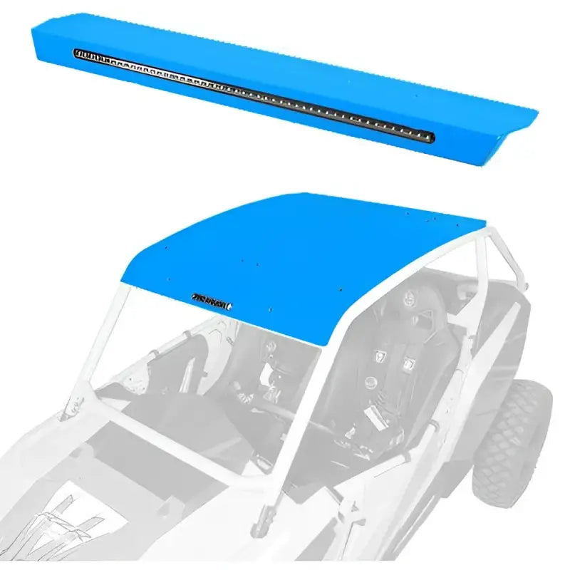 P141R123SB Pro Armor Asylum Roof W/ Light Bar Sky Blue wps-67-14123sb