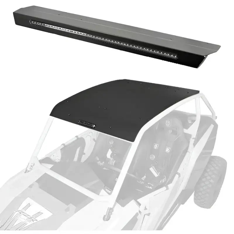 P141R123SLR Pro Armor Asylum Roof W/ Light Bar Solar Black wps-67-141123slr