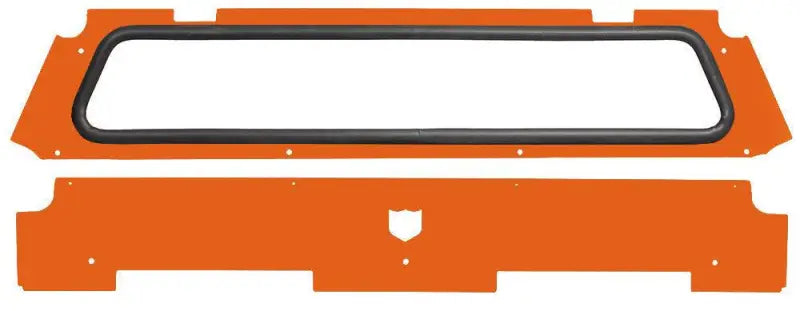 P141W461OM Pro Armor Rear Windshield Orange Madness wps-67-14161om