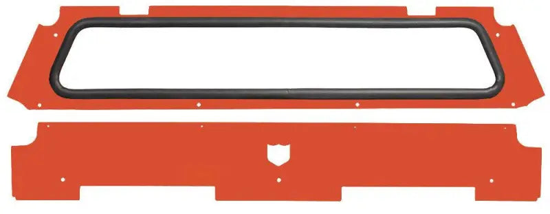 P141W461ORM Pro Armor Rear Windshield Orange Rust Metallic wps-67-14161orm