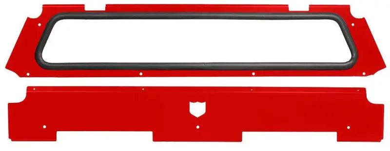 P141W461RD-293 Pro Armor Rear Windshield Red wps-67-14161rd