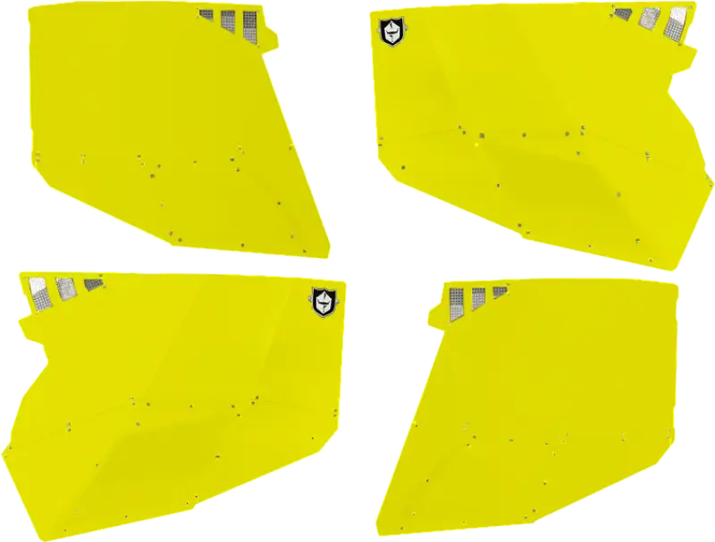 P144228LSQ-630 Pro Armor Stealth Door Alluminum Skins Lime Squeeze Pol wps-67-44228lsq