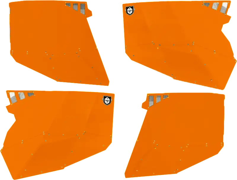 P144228OR-446 Pro Armor Stealth Door Alluminum Skins Orange Pol wps-67-44228or