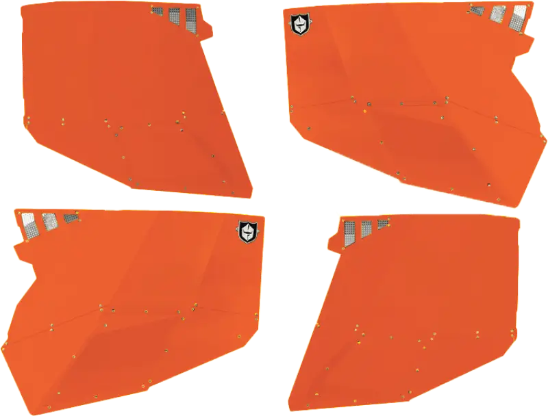 P144228ORM Pro Armor Stealth Door Alluminum Skins Orange Rust Metallic Pol wps-67-44228orm