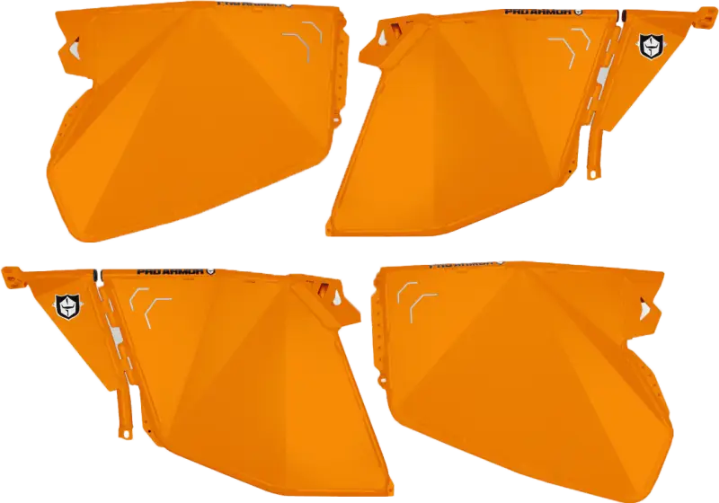 P144D000OR-446 Pro Armor Traditional Half Doors Orange Pol wps-67-44000or
