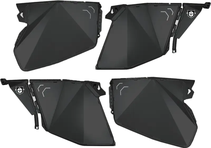 P144D000SLR Pro Armor Traditional Half Doors Solar Black Pol wps-67-44000slr