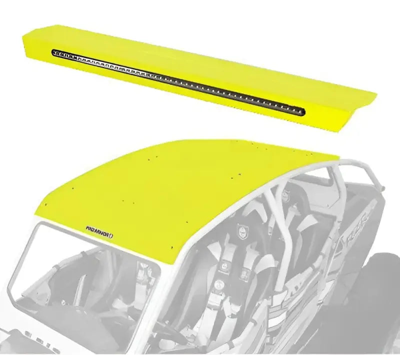 P144R123LSQ Pro Armor Asylum Rear Wing W/ Lightbar Lime Squeeze wps-67-144123lsq