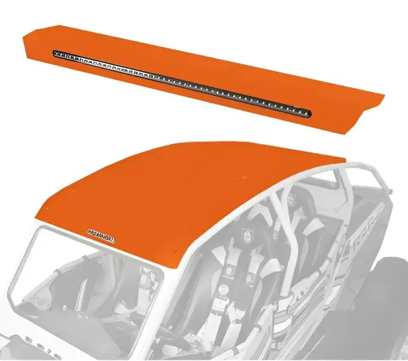 P144R123OM Pro Armor Asylum Rear Wing W/ Lightbar Orange Madness wps-67-14423om