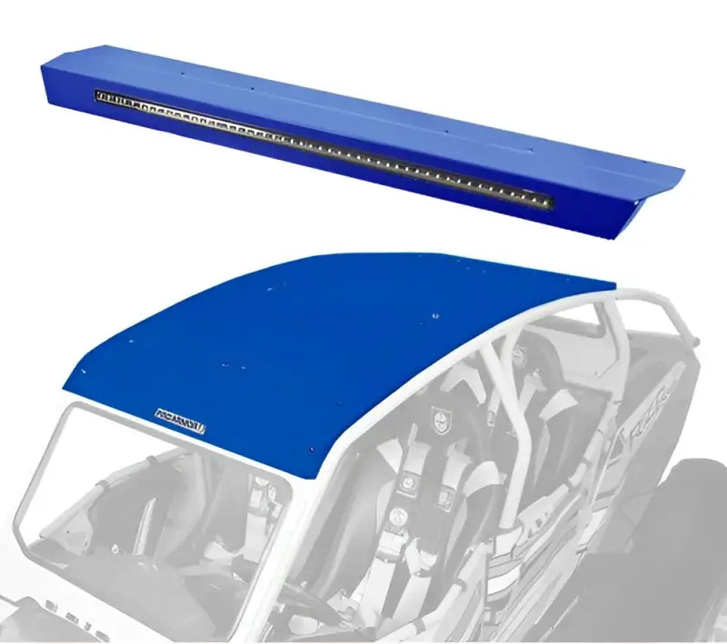 P144R123PB Pro Armor Asylum Rear Wing W/ Lightbar Polaris Blue wps-67-14423pb