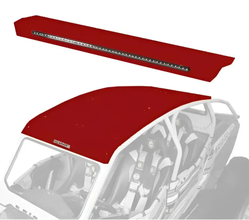P144R123PR Pro Armor Asylum Rear Wing W/ Lightbar Performance Red wps-67-14423pr