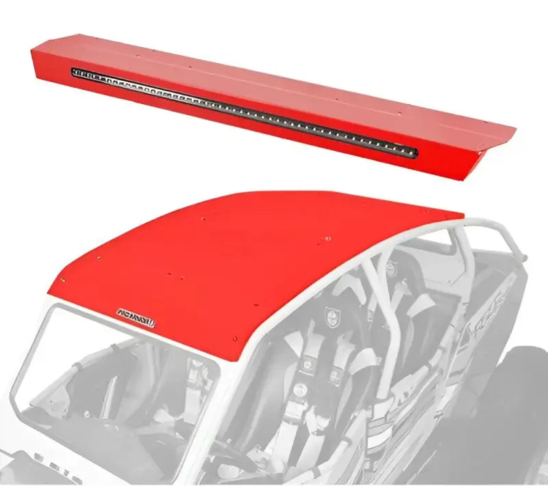 P144R123RD Pro Armor Asylum Rear Wing W/ Lightbar Red wps-67-144123rd