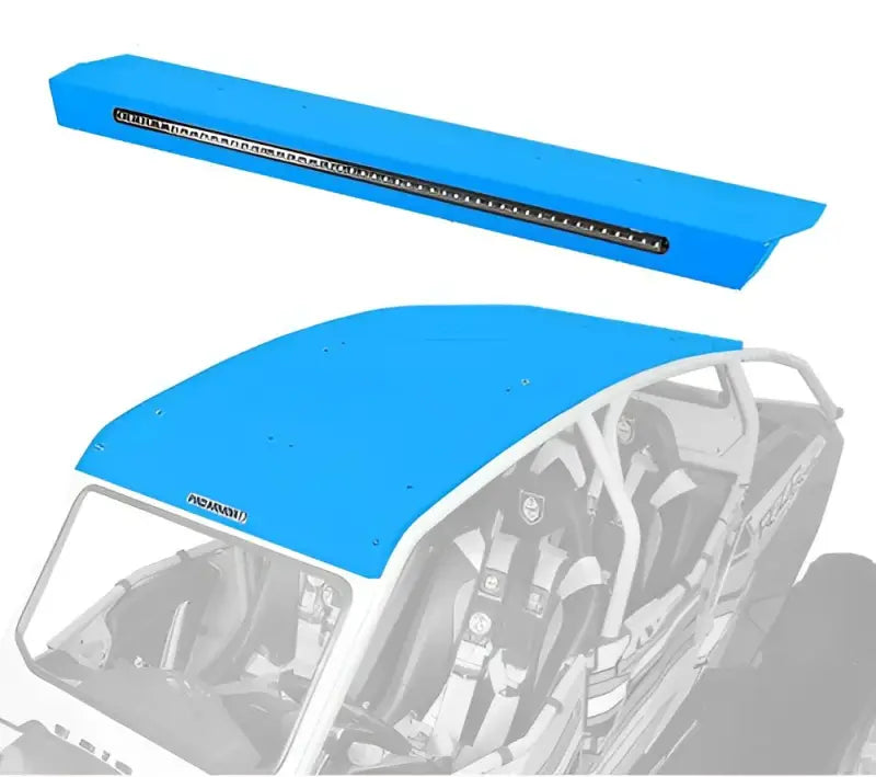 P144R123SB Pro Armor Asylum Rear Wing W/ Lightbar Sky Blue wps-67-14423sb