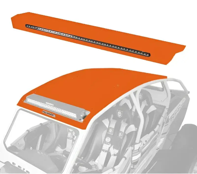 P144R124OM Pro Armor Asylum Roof W/Rr Lightbar Pkt Orange Madness wps-67-14424om